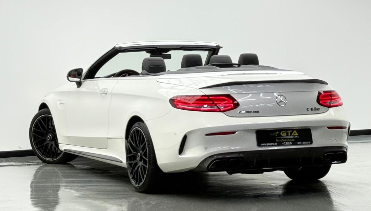 Mercedes-Benz C 63 S 2019 Mercedes Benz C63 S AMG Cabriolet, Warranty, Excellent Condition, GCC