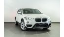 BMW X1 2019 BMW X1 SDrive20i / 5 Year BMW Warranty & BMW Service Contract
