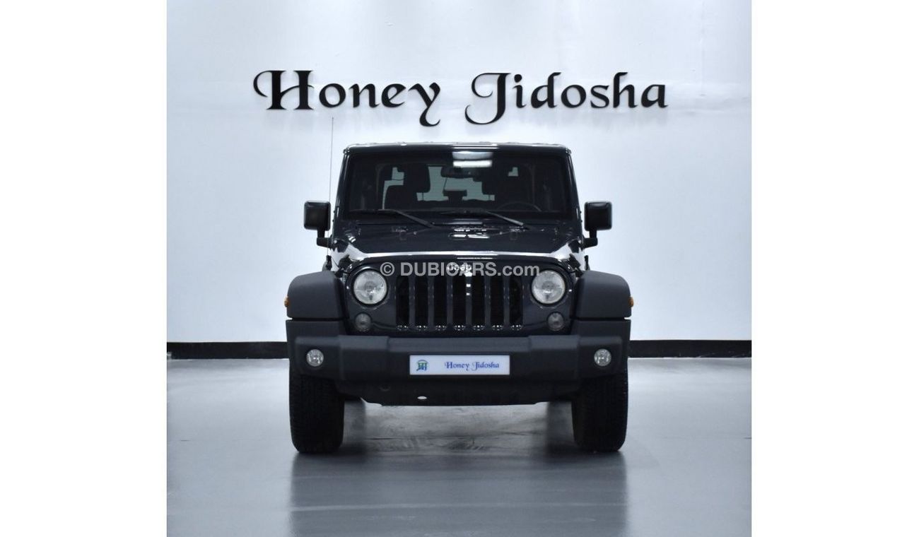 Jeep Wrangler EXCELLENT DEAL for our JEEP Wrangler SPORT ( 2017 Model! ) in Pastel Gray Color! GCC Specs