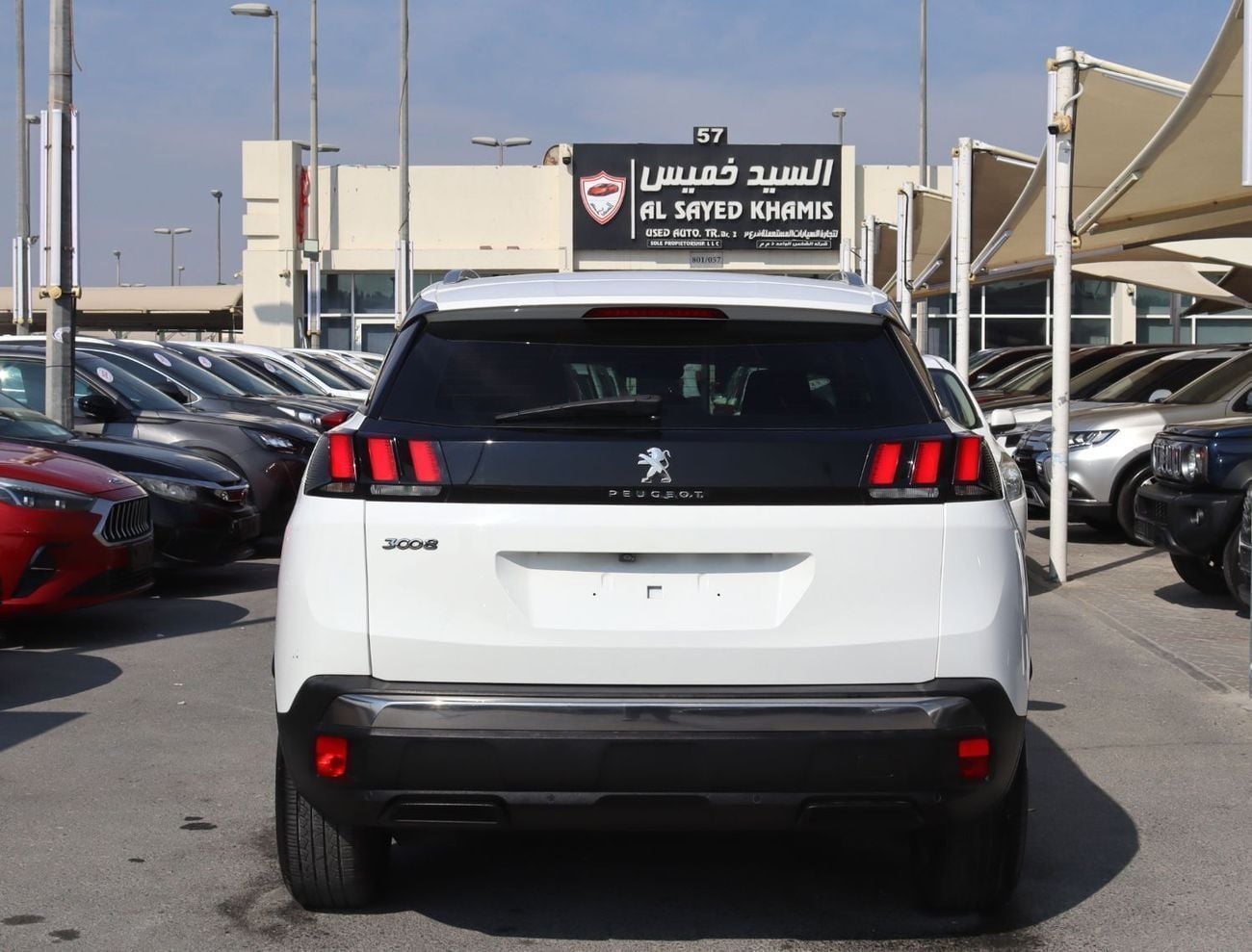 بيجو 3008 بيجو 3008 موديل 2020 - خليجي - بدون حوادث، محرك 1.6L - بحالة ممتازة