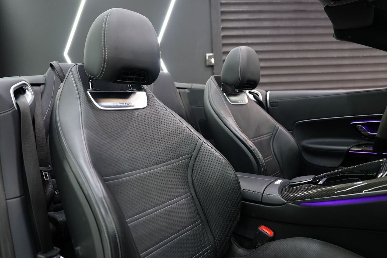 مرسيدس بنز SL 63 AMG Dynamic PLUS Pack, AMG Track Pace, Front Lift System, Carbon Interior!!