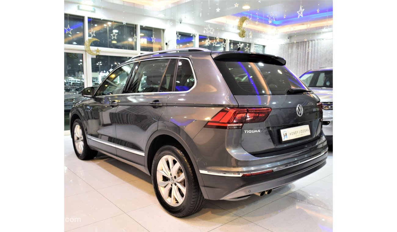 فولكس واجن تيجوان AGENCY WARRANTY SERVICE CONTRACT-45,000KM ORIGINAL PAINT ( صبغ وكاله ) Volkswagen Tiguan 2018