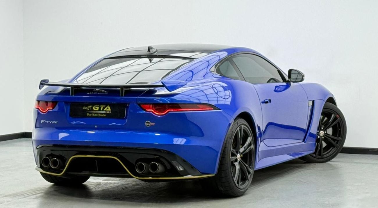 جاكوار F Type SVR 5.0L (575 HP) Coupe 2019 Jaguar F-TYPE SVR ,Warranty ,Full Jaguar Service History ,Excellent Con