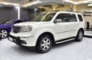 Honda Pilot EXCELLENT DEAL for our Honda Pilot 4WD ( 2015 Model ) in White Color GCC Specs