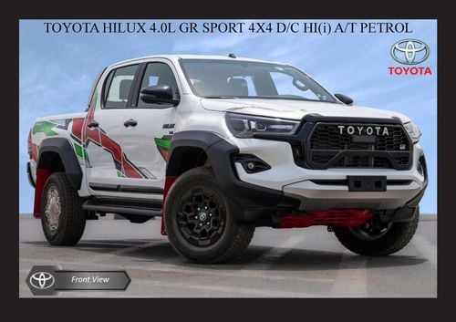 Toyota Hilux #SA GR Sport 4.0L TOYOTA HILUX 4.0L GR SPORT 4X4 D/C HI(i) A/T PTR 2025 Export Only