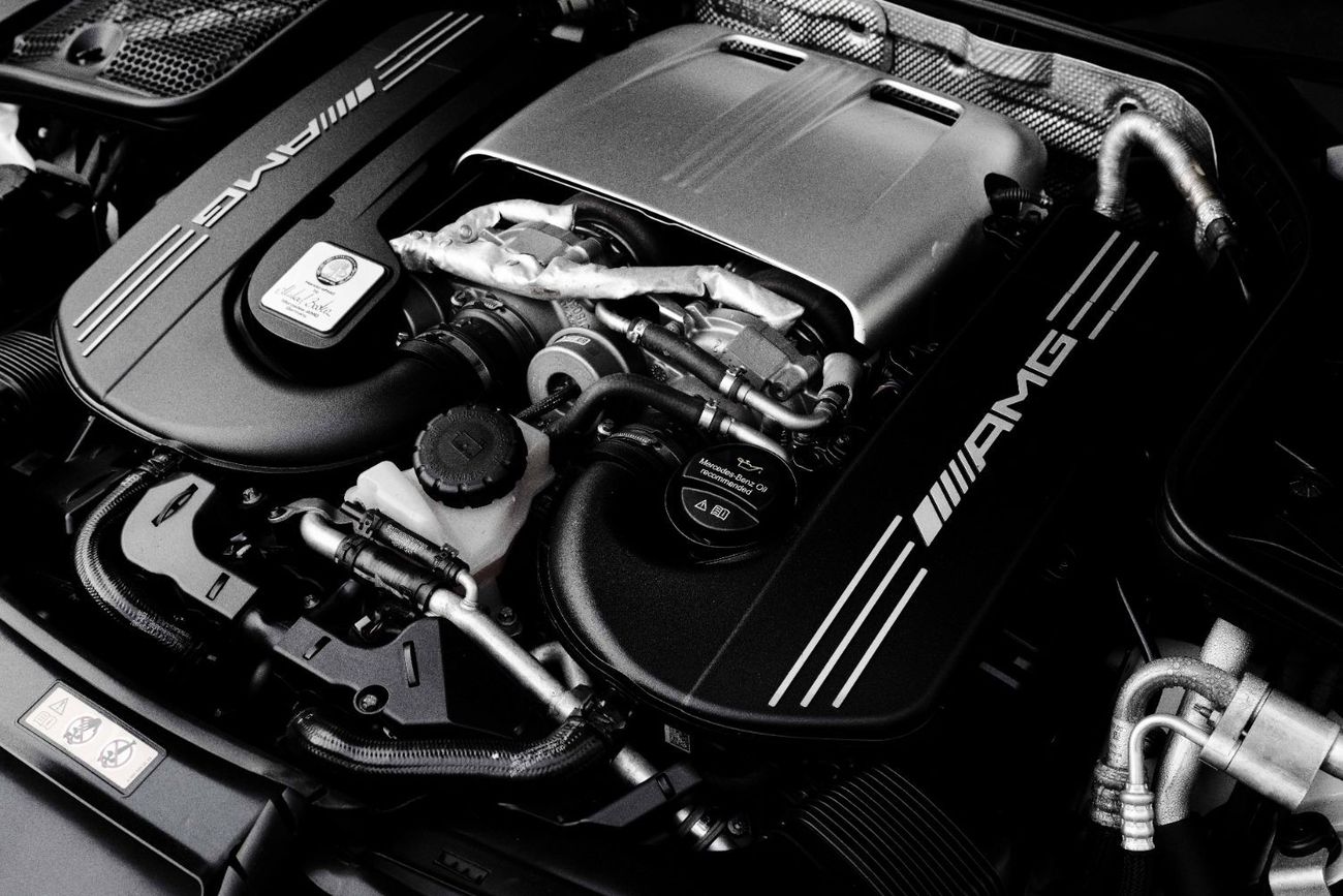 مرسيدس بنز C 63 AMG Std | 3,721 P.M  | 0% Downpayment | Well Maintained!