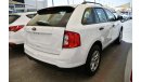 Ford Edge 2014 WHITE GCC NO ACCIDENT NO PAINT PERFECT