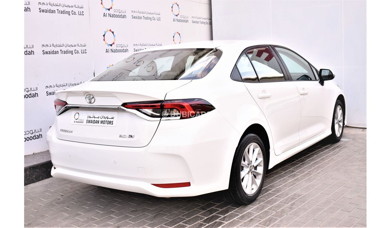 Toyota Corolla AED 1039 PM | 2.0L XLI GCC DEALER WARRANTY