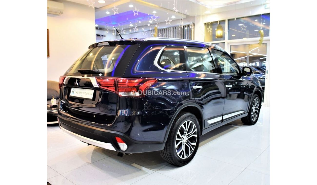 Mitsubishi Outlander AMAZING Mitsubishi Outlander 4WD 2016 Model!! in Dark Blue Color! GCC Specs