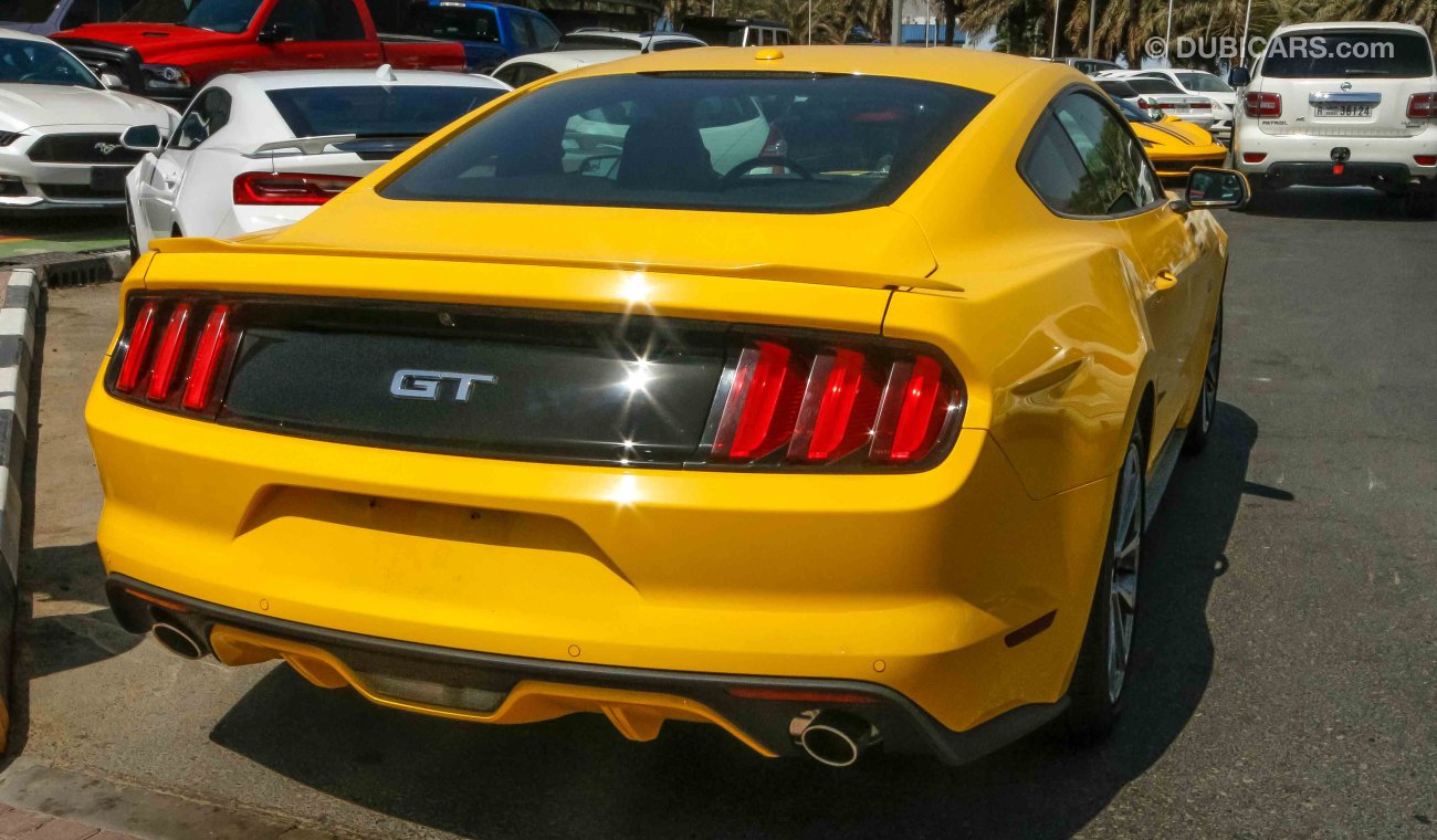 Ford Mustang Pre-owned 2016 GT V8 5.0 L 3 yrs or 100000 km Gulf Warranty and 60000 km Free service at Al Tayer