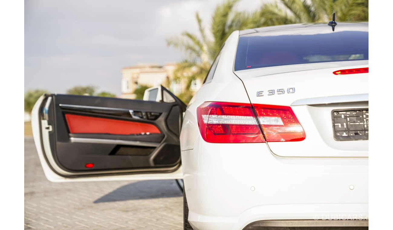 Mercedes-Benz E 350 Fully Loaded - AED 1,639 Per Month! - 0% DP