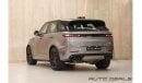Land Rover Range Rover Sport SV P635 | 2024 - GCC - Brand New - Warranty - Service Contract -  Top of the Line | 4.4L V8