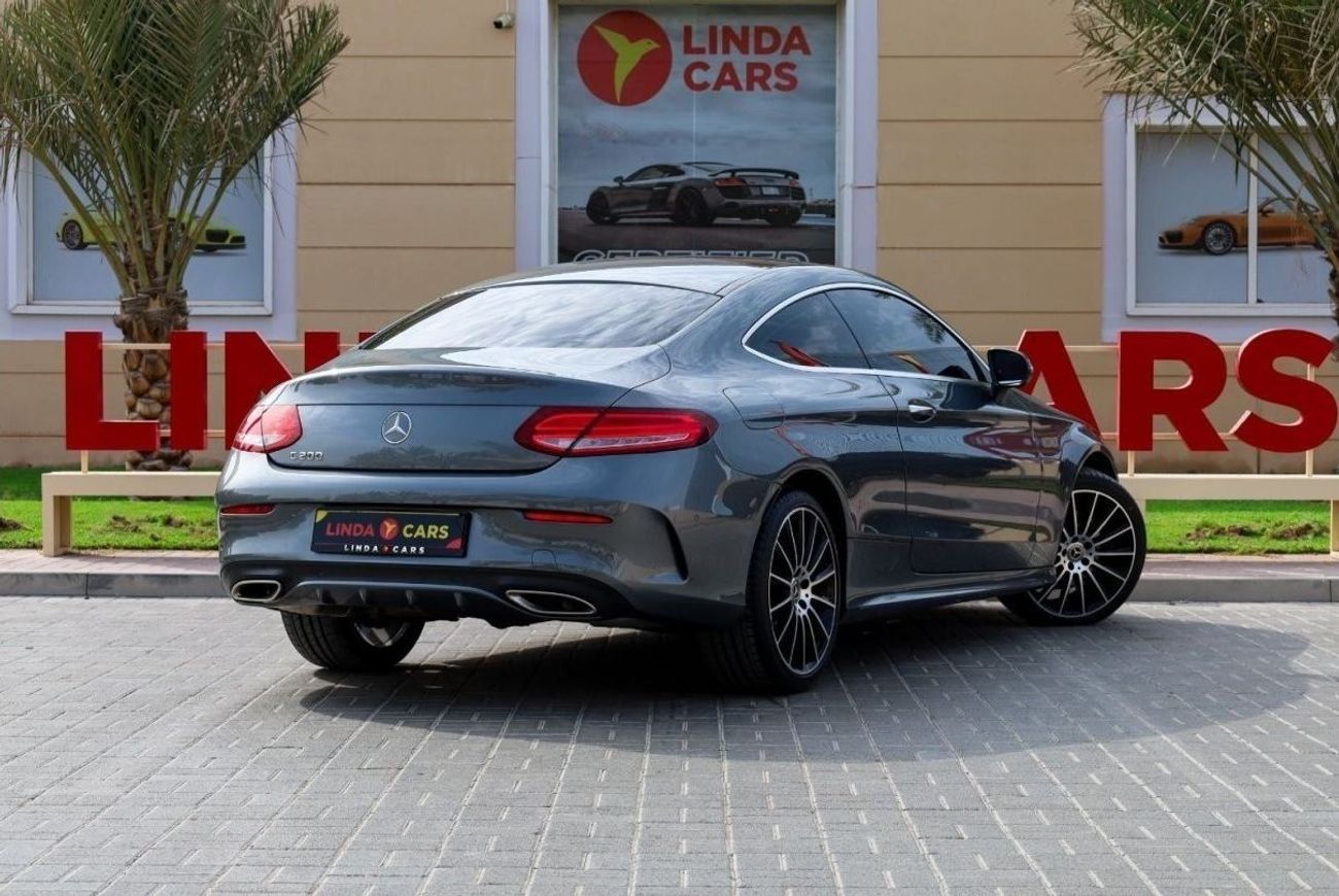 مرسيدس بنز C 200 كوبيه Mercedes-Benz C200 Coupe AMG Pack 2018 GCC under Warranty with Flexible Down-Payment.