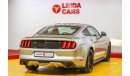 فورد موستانج Ford Mustang GT 5.0 2017 GCC under Agency Warranty with Zero Down-Payment.