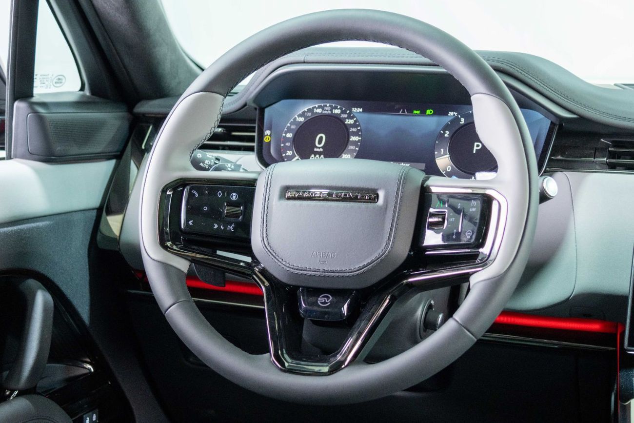 Land Rover Range Rover Sport Range Rover Sport SV Edition One-2 Years Warranty 2 Years Service Contract-Obsidian Black Color