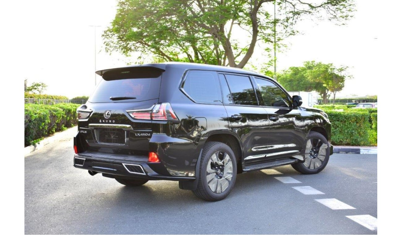 لكزس LX 450 D V8 4.5L Turbo Diesel Automatic Black Edition