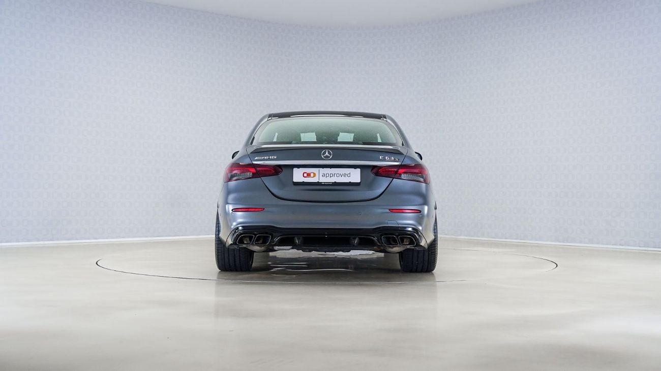 مرسيدس بنز E 63 AMG E63 AMG S | AED 5,758 PM | Warranty & Service August 2027 | GCC