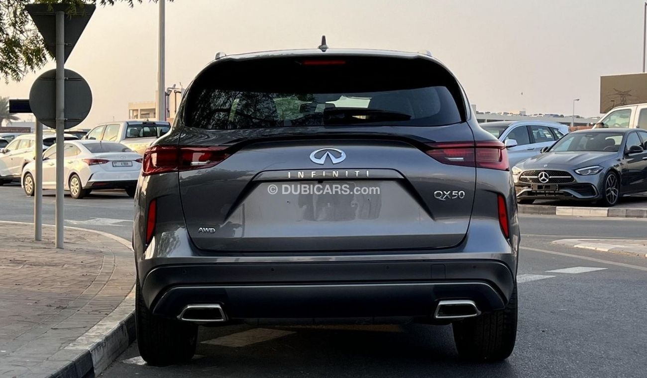 Infiniti QX50 Luxe Style AWD GCC with Warranty