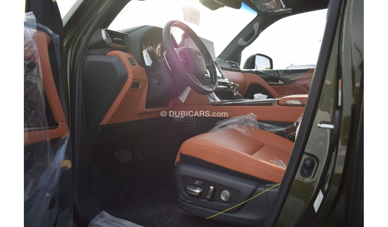 Lexus LX 600 VIP LAUNCH EDITION  w/Black Package LX600 - VIP BLACK EDTION - GREEN COLOR - 2022