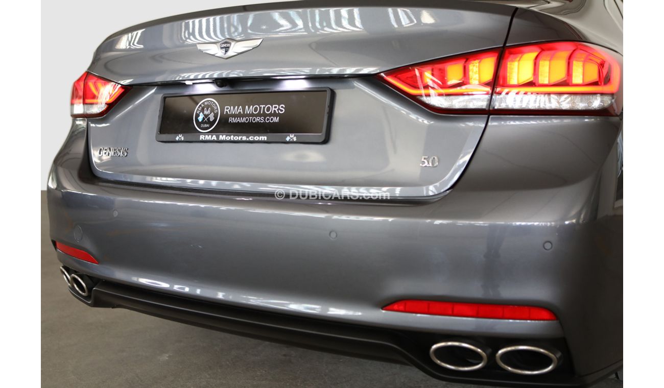 هيونداي جينيسس 2017 V8 Ultimate (Warranty and VIP Service contract)