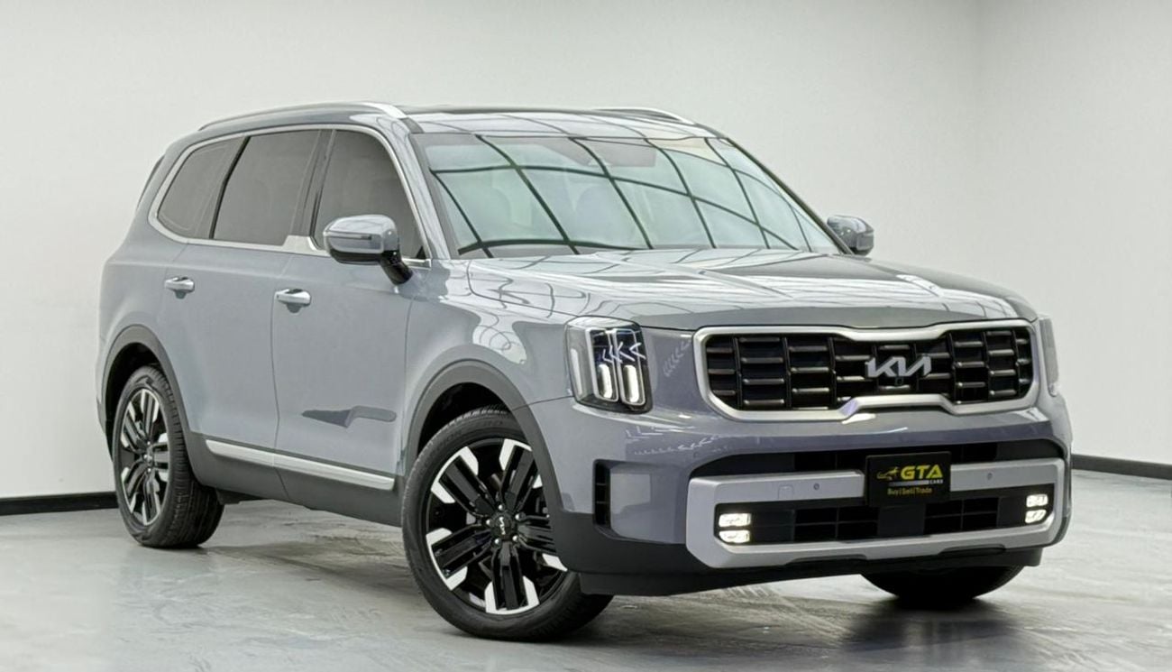 كيا تيلورايد 2025 Kia Telluride GT Line, 2030 Kia Warranty, 2028 Kia Service Pack, Low Km, 7 Seater, GCC
