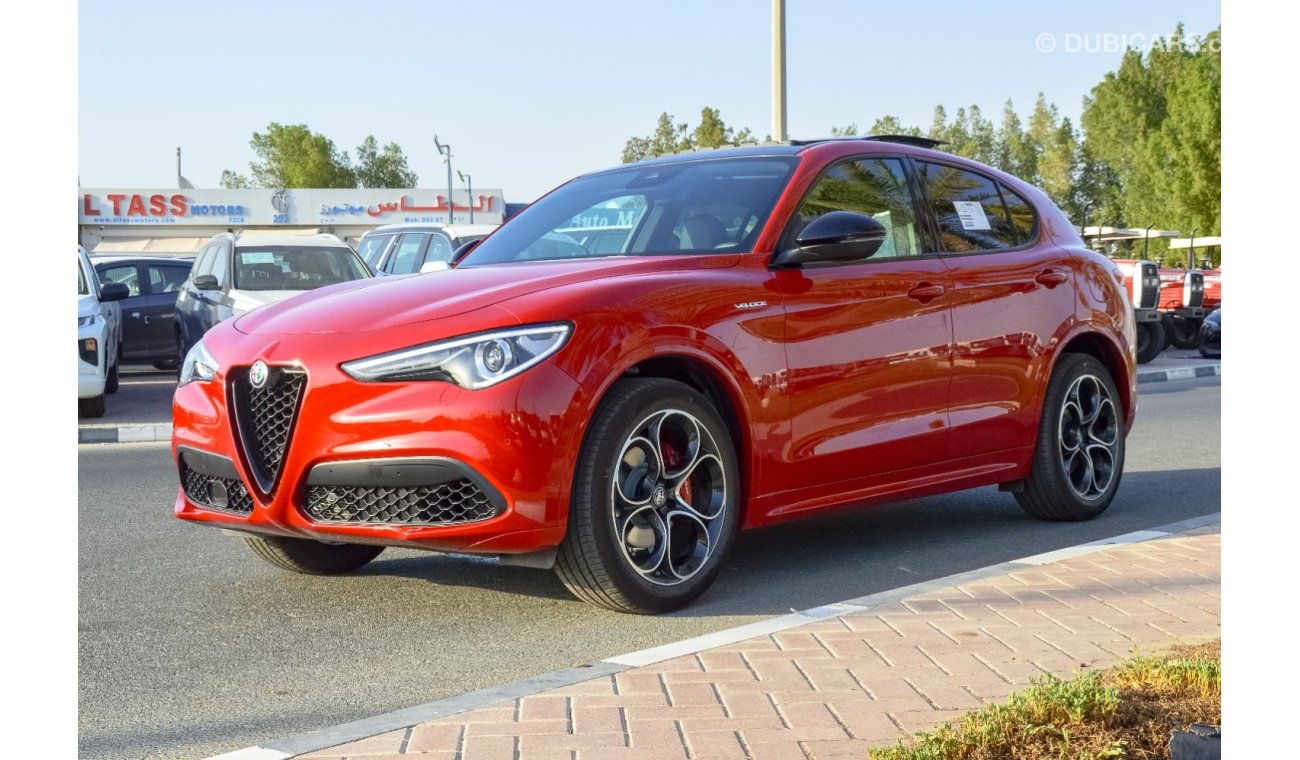 ألفا روميو ستيلفيو ALFA ROMEO STELVIO VELOCE, 2.0L Petrol, 4cyl, 5dr SUV, Automatic, All Wheel Drive, Power Seat, Panor