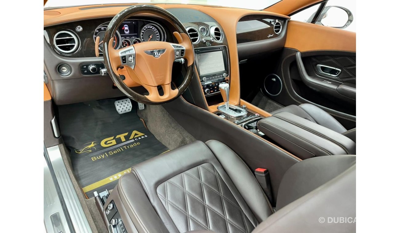 بنتلي كونتيننتال جي تي 2015 Bentley Continental GT W12 Mulliner, Full Bentley Service History, Warranty, GCC