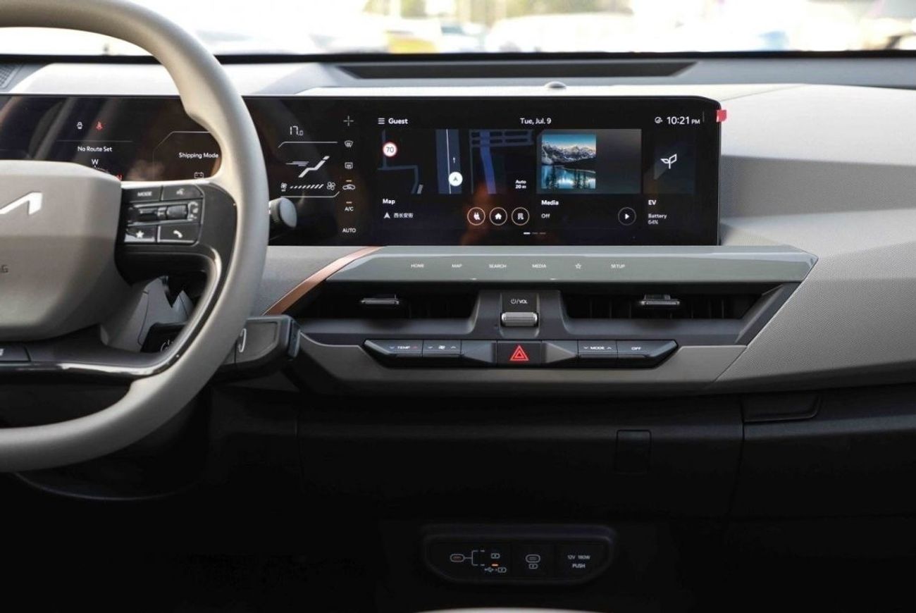 كيا EV5 كيا EV5 AIR 530 موديل 2024 - أبيض من الداخل رمادي أسود | تصدير فقط