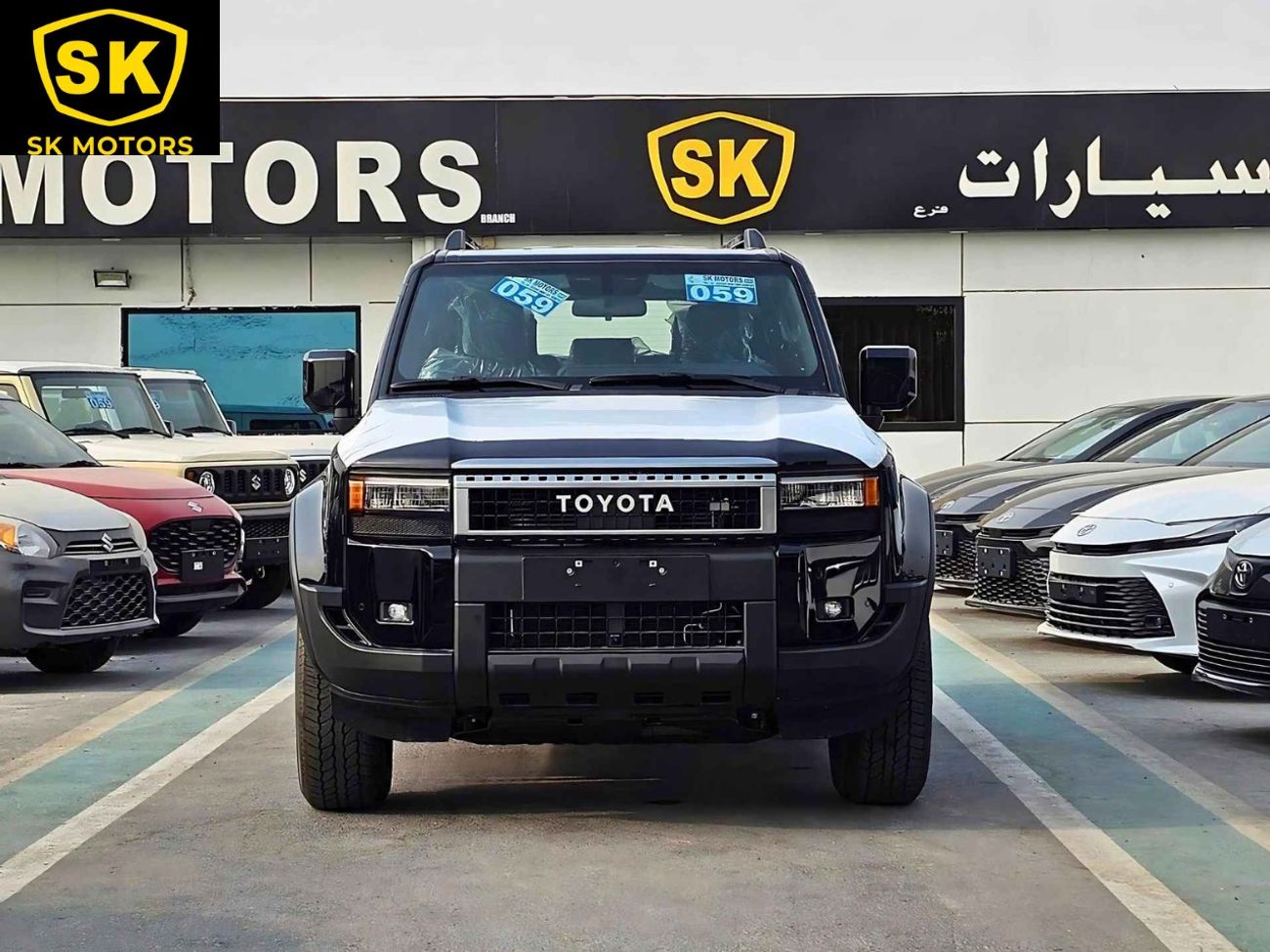 Toyota Prado 2.4L TURBO PETROL/FULL OPTION/SUNROOF/POWER SEAT/4WD/CODE#PR24S