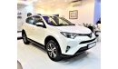 تويوتا راف ٤ AMAZING Toyota Rav4 VX 2017 Model!! in White Color! GCC Specs