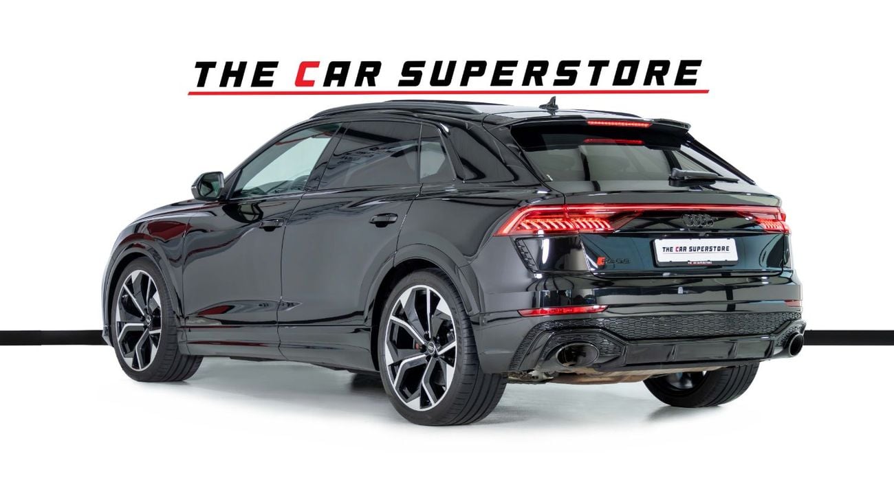 Audi RS Q8 TFSI quattro 4.0L Black On Black-Al Nabooda Warranty andService Contract-Special Order-Carbon Cerami