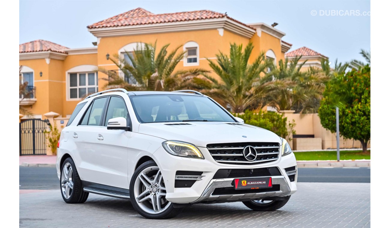 مرسيدس بنز ML 400 AMG Kit  | 1,939 P.M | 0% Downpayment | Full Option | Exceptional Condition