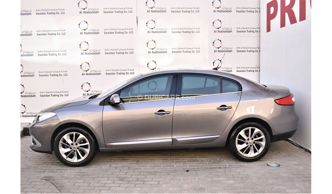 Renault Fluence AED 742 PM | 2.0L LE GCC DEALER WARRANTY