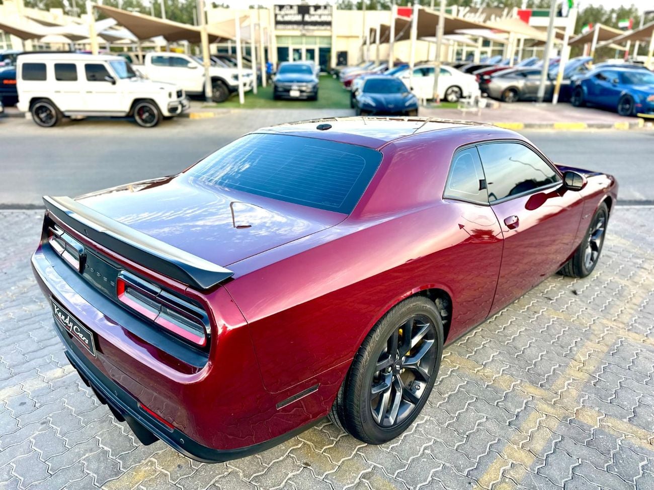 Dodge Challenger R/T 5.7L (370 HP) | Monthly 1400/- | 0% DP | Paddle Shifters | Park Assist | # 08886