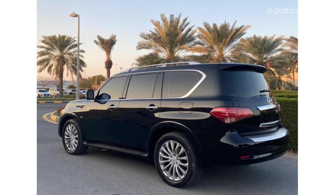 Infiniti QX80 Infiniti QX 80 model 2015 GCC very good car  - price 85,000 km 162,000clean car call 00971527887500