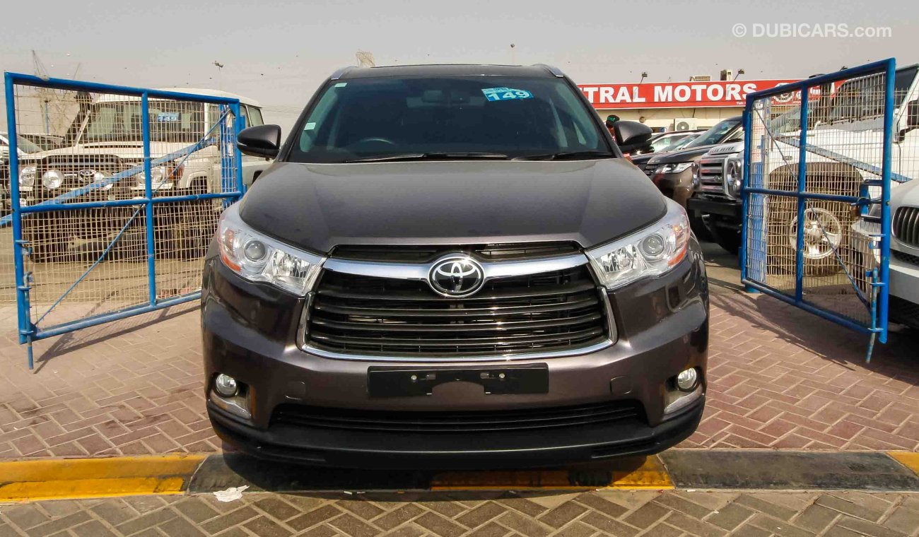 Toyota Kluger grande limited edition top of the range Right Hand Drive 4WD