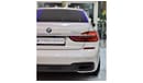 بي أم دبليو 740Li EXCELLENT DEAL for our BMW 740Li M-Kit 2018 Model!! in White Color! GCC Specs