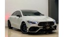 مرسيدس بنز CLA 45 AMG 2020 Mercedes CLA45-S AMG, Mercedes Warranty, Like New Condition, GCC