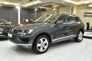 Volkswagen Touareg EXCELLENT DEAL for our Volkswagen Touareg ( 2016 Model ) in Grey Color GCC Specs