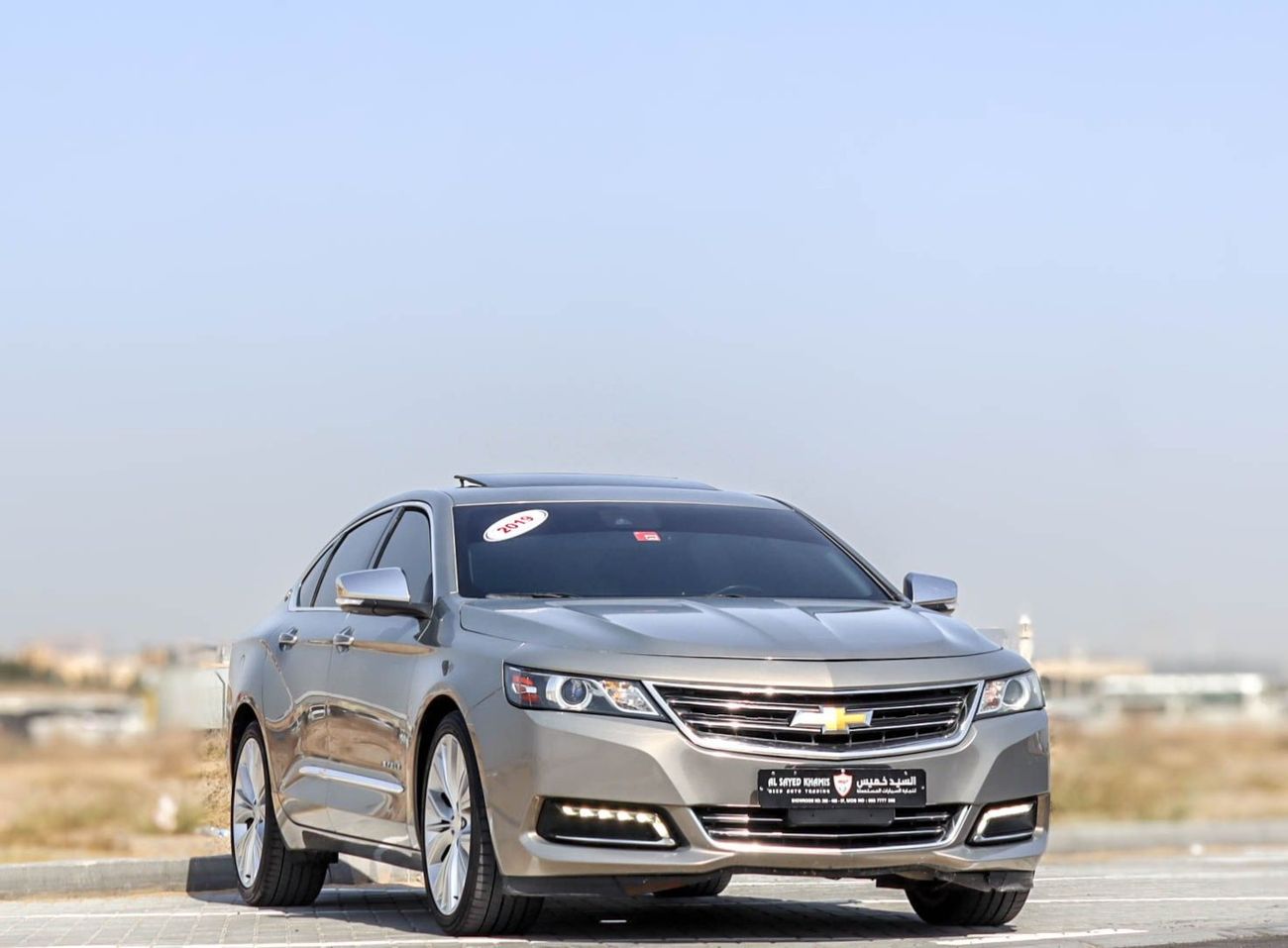 شيفروليه إمبالا Chevrolet impala V6 2019 full option GCC accident-free in excellent condition, 1345 pm