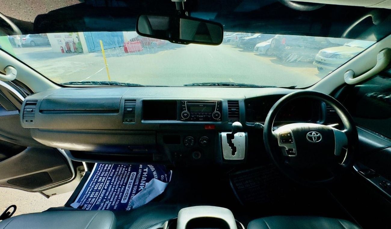 Toyota Hiace EXCELLENT CONDITION | RHD | 2016 | 3.0L DIESEL ENGINE | (AT) | 14 SEATERS