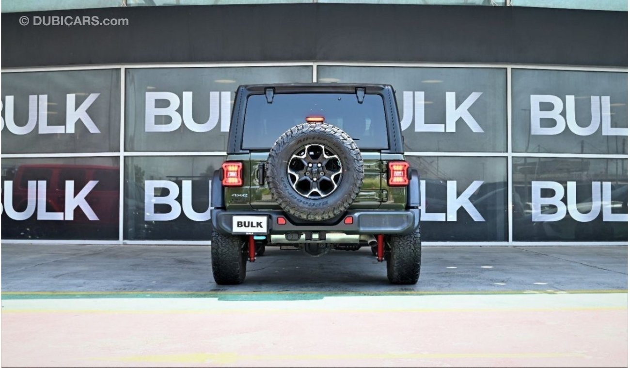 جيب رانجلر Jeep Wrangler Rubicon 4xe - Led Lights - Original Paint - Big Screen-AED 3,652 Monthly Payment-0% DP