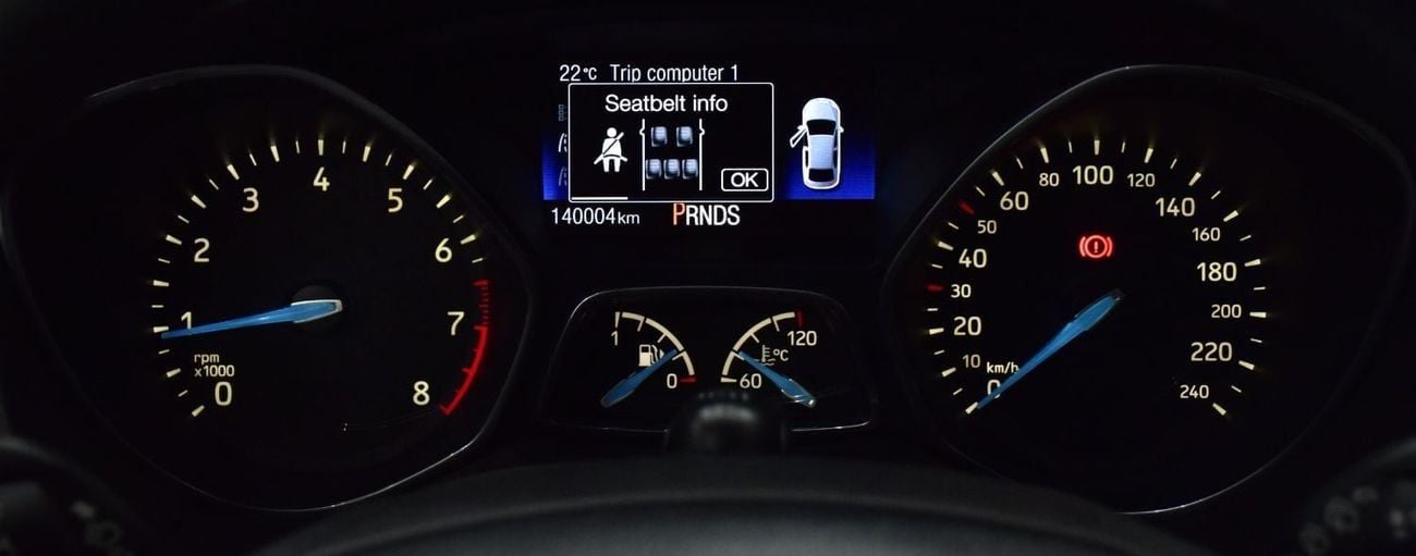 Ford Focus SPORT EXCELLENT DEAL for our Ford Focus ( 2018 Model ) in Silver Color GCC Specs