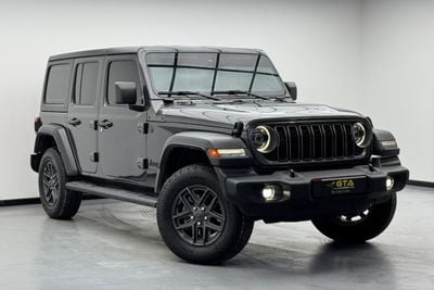 Jeep Wrangler Unlimited Sport S 2.0L A/T  2025 Jeep Wrangler Unlimited Sport S, Jeep Warranty+Service Contract+Ful