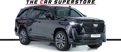 Cadillac Escalade Sport 6.2L AWD 7 Seats-GCC-Al Ghandi Warranty Until 2032-Service Contract Until 2027