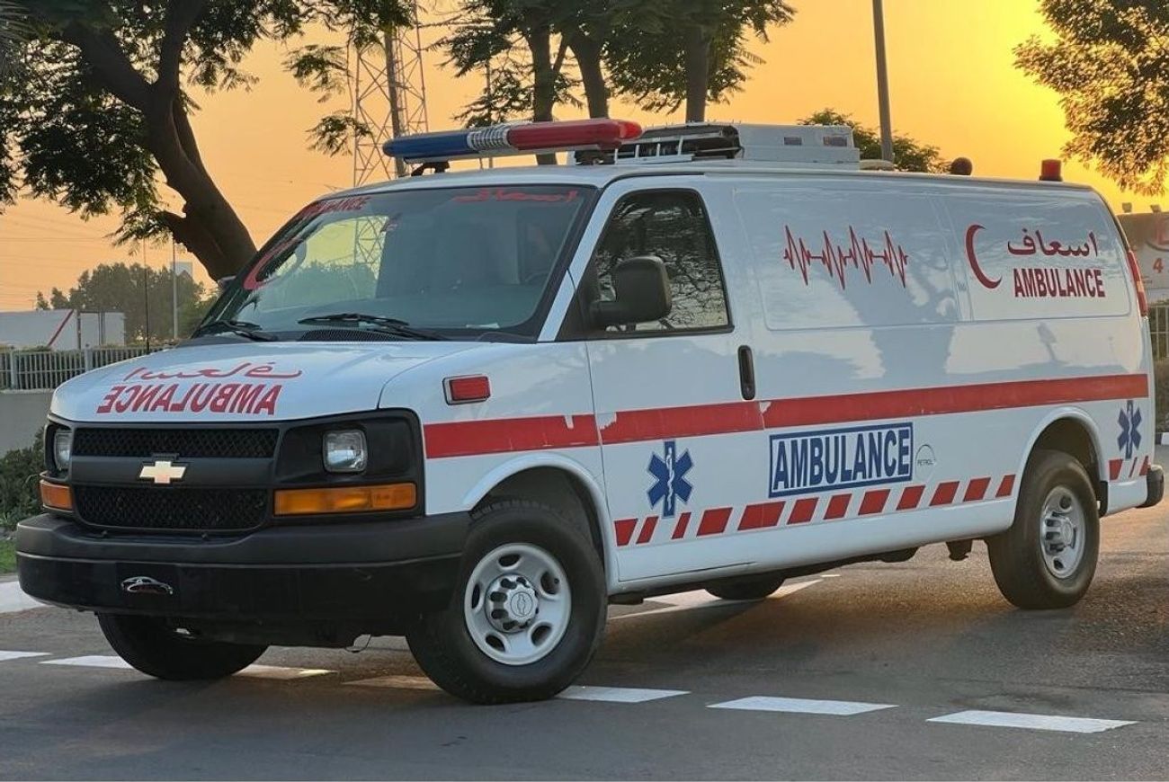 Chevrolet Express CHEVROLET EXPRESS 2016 GCC AMBULANCE FOR EXPORT