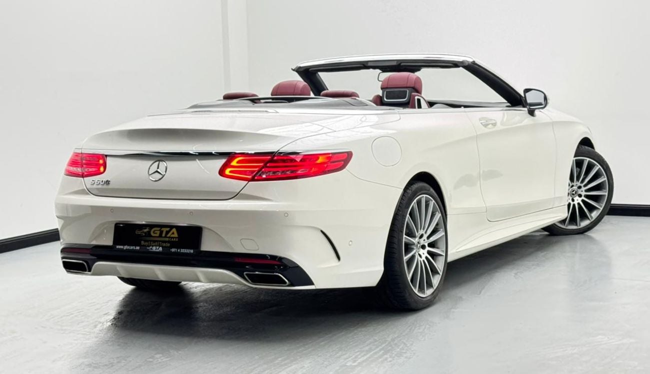 Mercedes-Benz S 500 Std 4.7L 2017 Mercedes-Benz S550 AMG, Full Service History, Excellent Condition, GCC