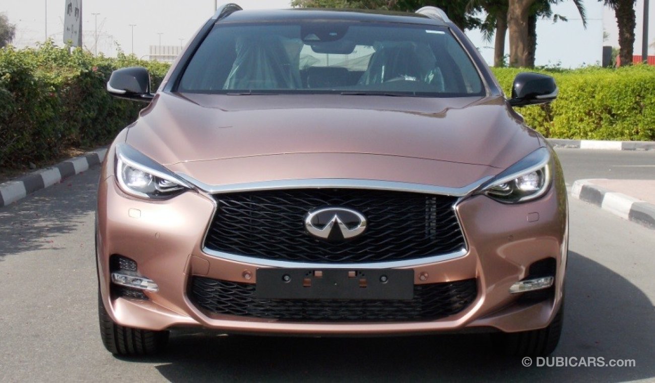 Infiniti Q30 S 2017 Luxury 4dr  AWD 2.0L 4cyl Turbo Full Option Gcc With 3Yrs./100k Km Warranty at the Dealer