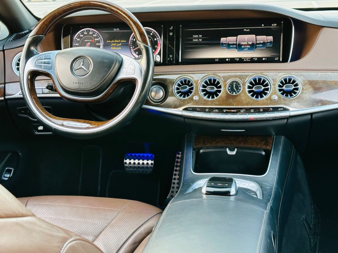 Mercedes-Benz S 500 AMG MERCEDES S500 MODEL 2015 GCC SPACE KIT 63