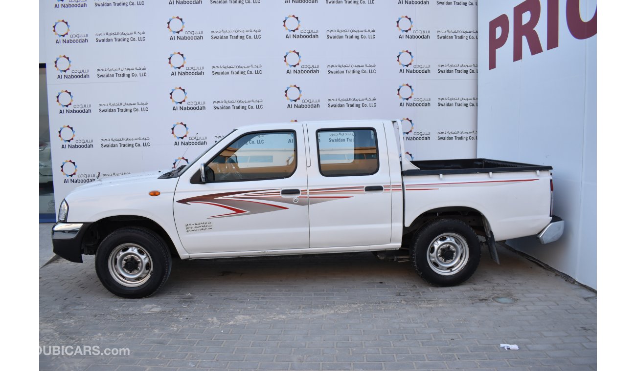 Nissan Pickup 2.4L DOUBLE CABIN PICKUP 2016 GCC WITH DEALER WARRANTY FREE INSURANCE